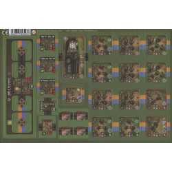 Heroes of Normandie US Platoon Punch Board