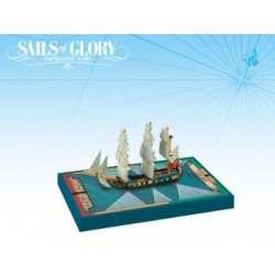 HMS Swan 1767 British Ship Sloop Ship Sails of Glory