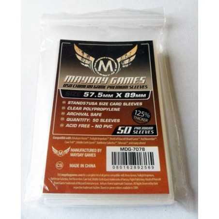 57.5 X 89 mm Premium Mayday USA Chimera Game Sleeves