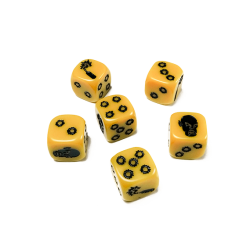 Zombicide yellow dice