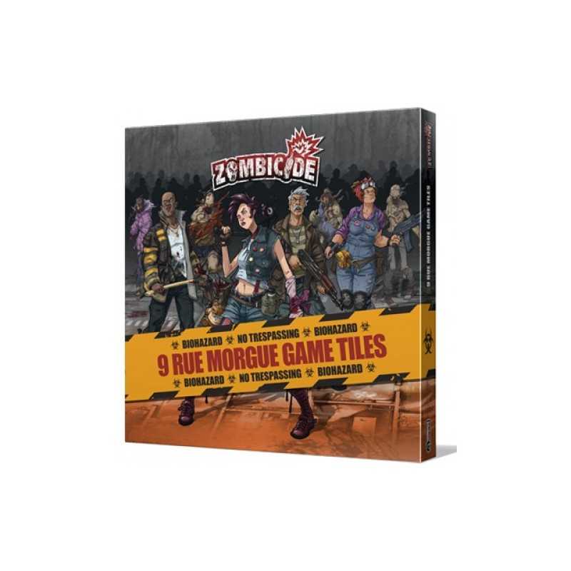 Zombicide Rue Morgue Tile set Zombicide Rue Morgue Tile set