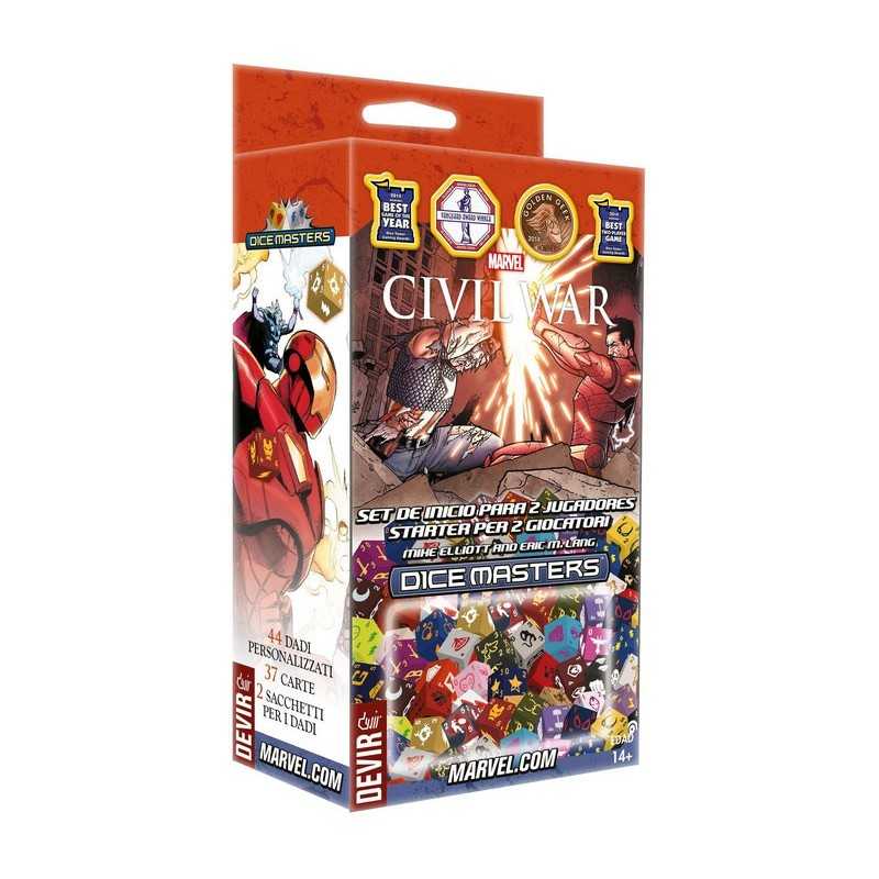 Marvel Dice Masters: Civil War set de inicio para 2 jugadores