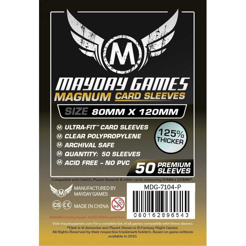 80 X 120 mm Premium Mayday Dixit sleeves 80 X 120 mm Premium Mayday Dixit sleeves