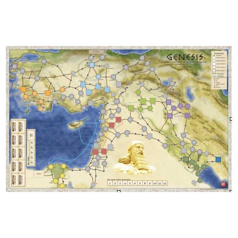 Genesis MOUNTED MAP Genesis MOUNTED MAP