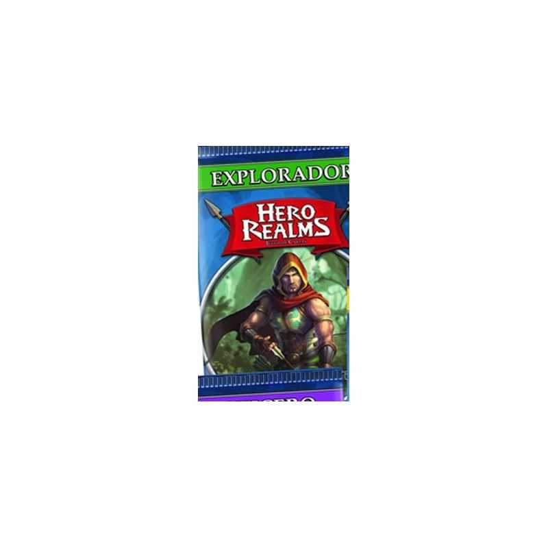 Explorador Hero Realms sobre de personaje Explorador Hero Realms sobre de personaje