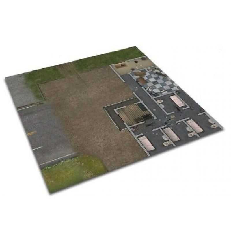 Tapete deluxe La Prisión THE WALKING DEAD Oleada 3 Tapete deluxe La Prisión THE WALKING DEAD Oleada 3
