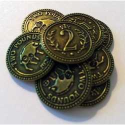 Scythe: monedas $2 (x15) 