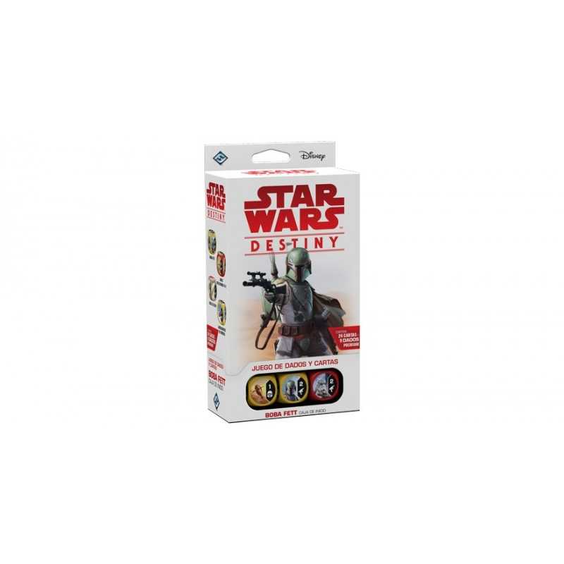 BOBA FETT Star Wars Destiny Caja de inicio BOBA FETT Star Wars Destiny Caja de inicio