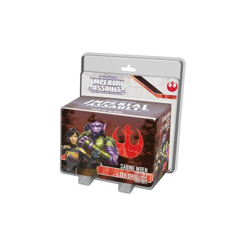 Sabine Wren y Zeb Orellios STAR WARS Imperial Assault