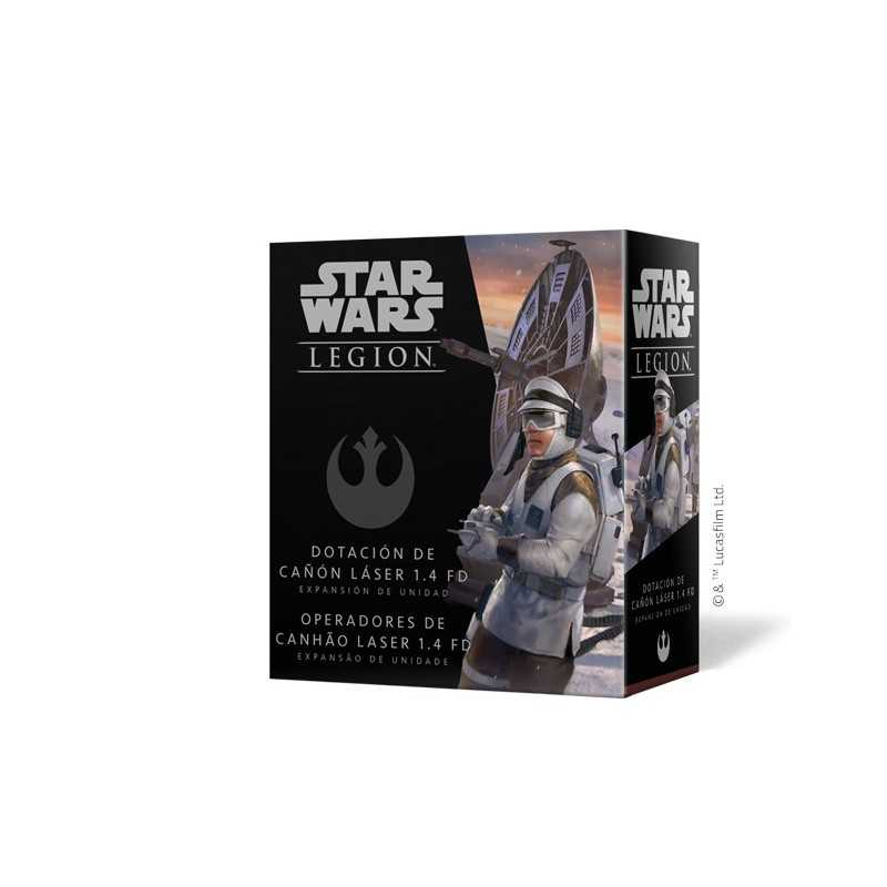 Dotación de cañón láser 1.4 FD Star Wars Legión Dotación de cañón láser 1.4 FD Star Wars Legión
