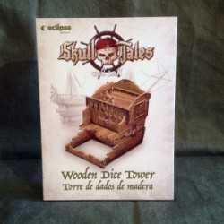 Skull Tales Exclusive Wooden Dice Tower