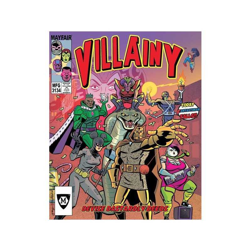 Villainy Doom-Dealer Doers of Dastardly Deeds