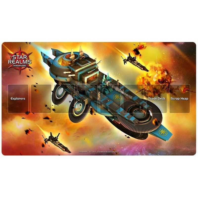 Playmat Star Realms Light Cruiser