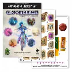 Forgotten Circles Gloomhaven Removable Sticker Set