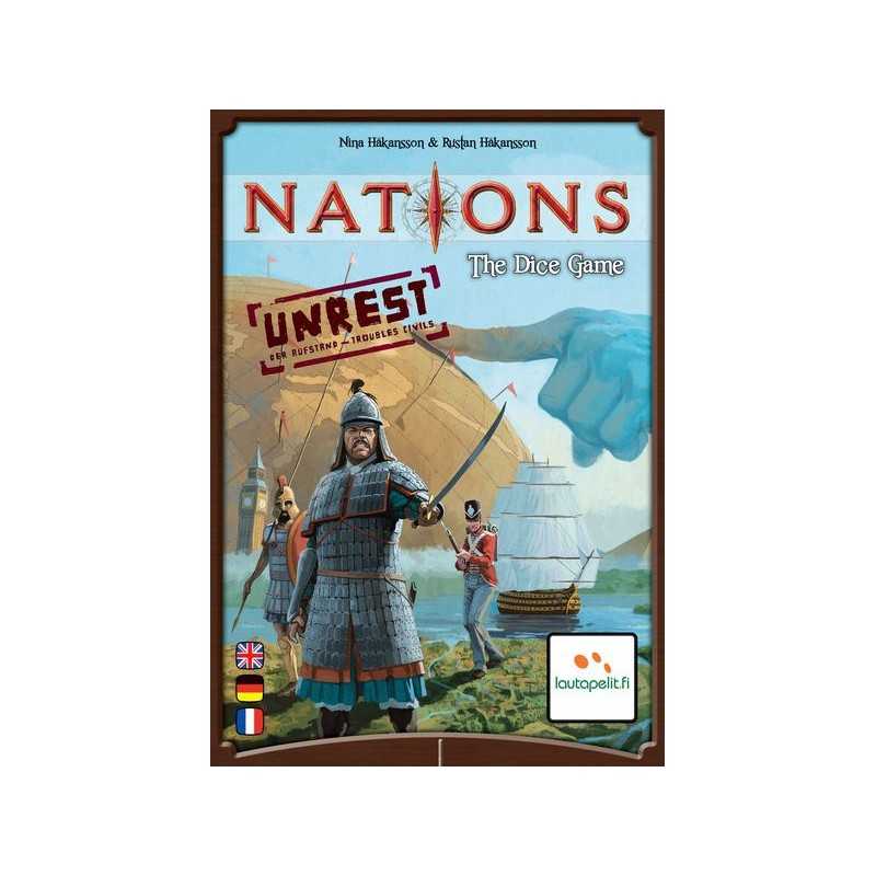 UNREST Nations The Dice Game expansion
