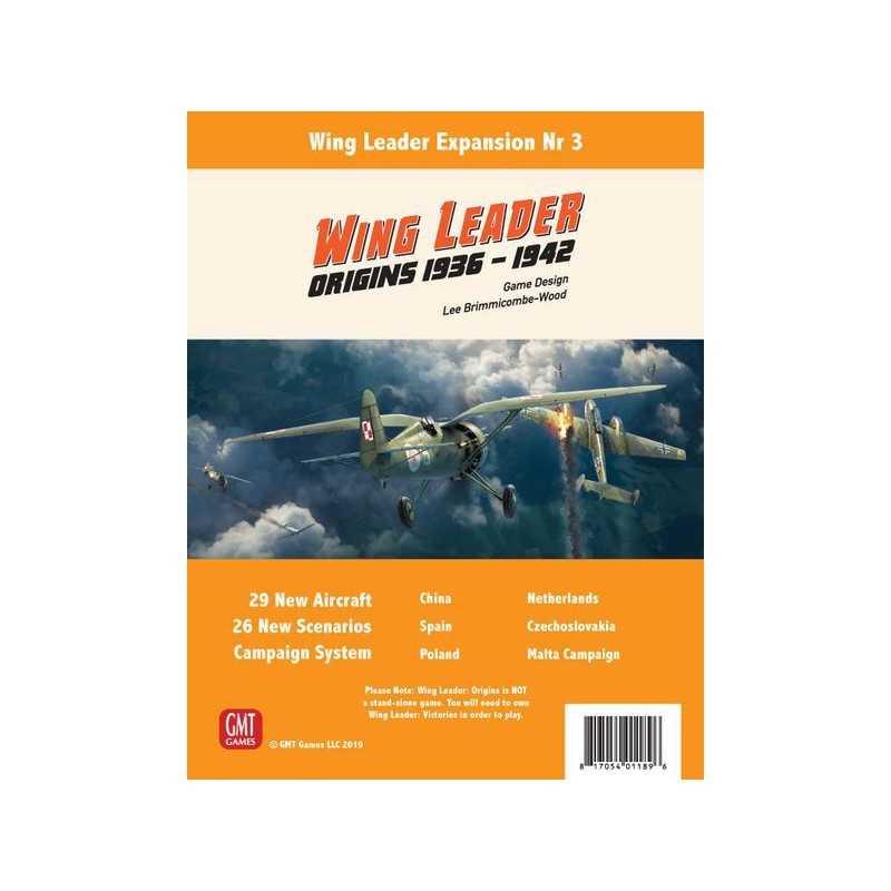 Wing Leader Expansion Origins, 1936-1942