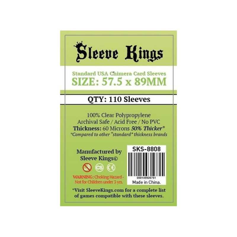 57.5 x 89 mm Fundas CHIMERA Sleeve Kings 110 unidades 57.5 x 89 mm Fundas CHIMERA Sleeve Kings 110 unidades