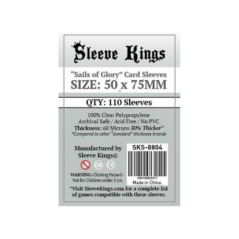 50 x75 mm SAILS OF GLORY Sleeve Kings 110 units
