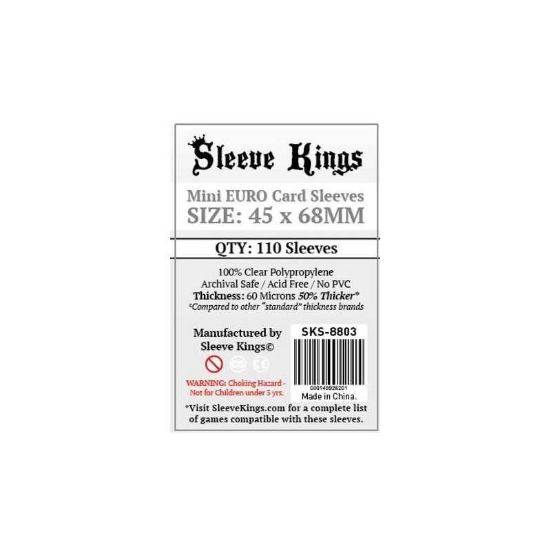 45 x 68 mm Fundas MINI EURO Sleeve Kings 110 unidades