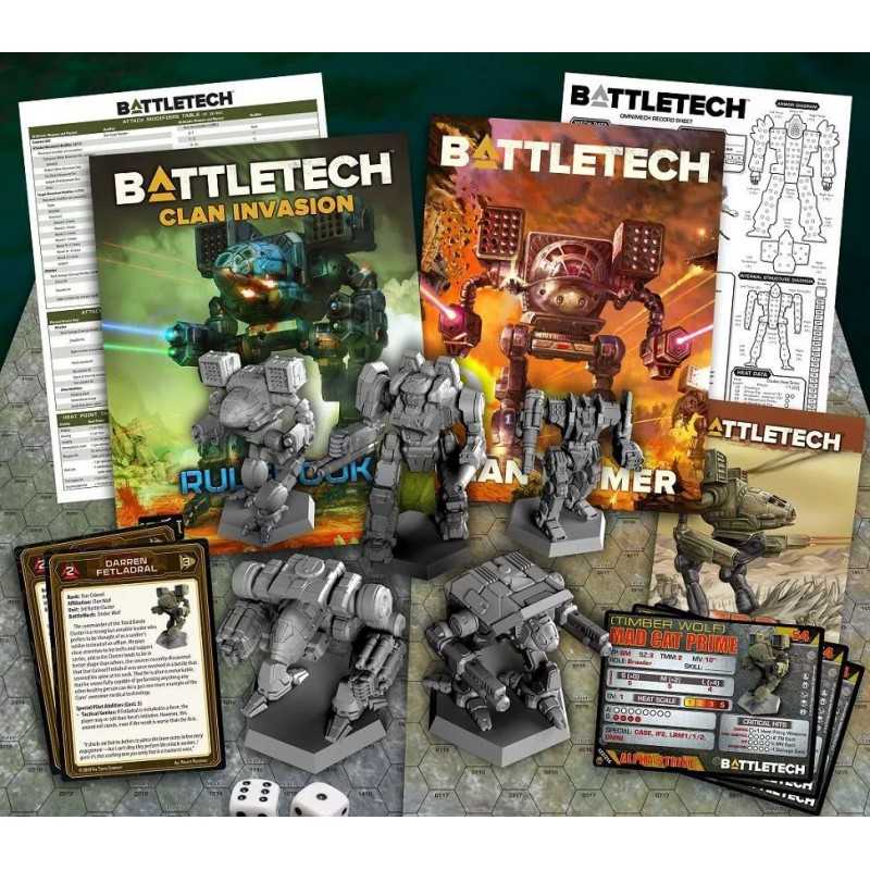Battletech Clan Invasion Box CATALYST GAME LABS