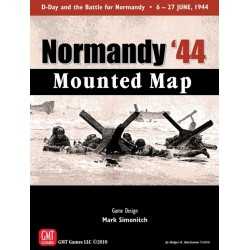Normandy 44 Mounted Map