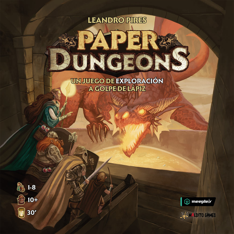 Paper Dungeons MALDITO GAMES Paper Dungeons MALDITO GAMES