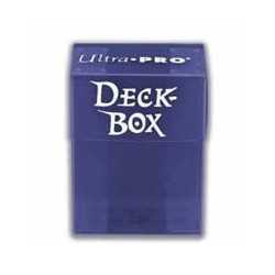 Solid Deck Box Azul (caja para cartas enfundadas)