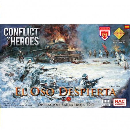 Conflict of Heroes El oso despierta Tercera edición