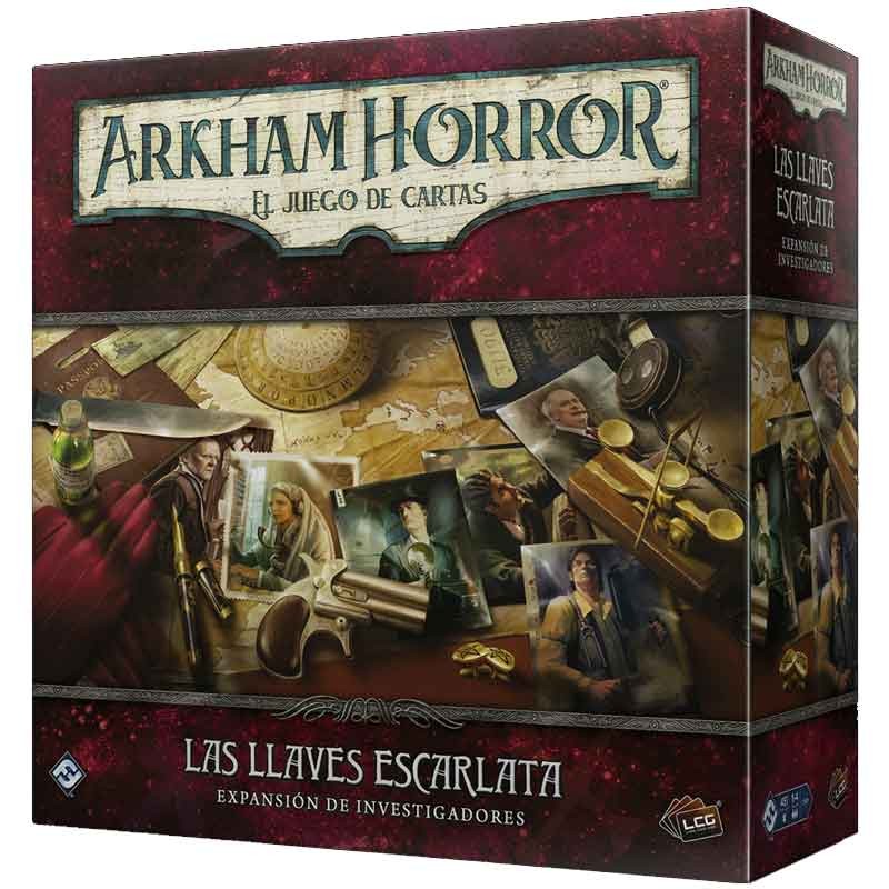 Las llaves escarlata Expansión Investigadores Arkham Horror