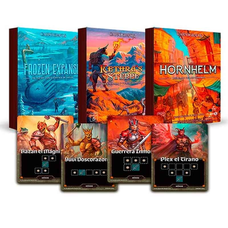 Cartógrafos Pack Mapas 4, 5 y 6 + promo Cartógrafos Pack Mapas 4, 5 y 6 + promo