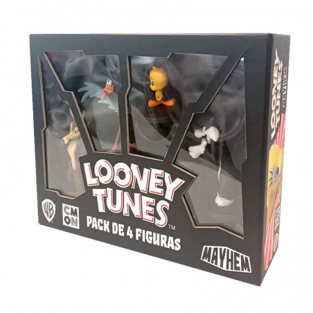 Looney Tunes Mayhem Pack de 4 figuras