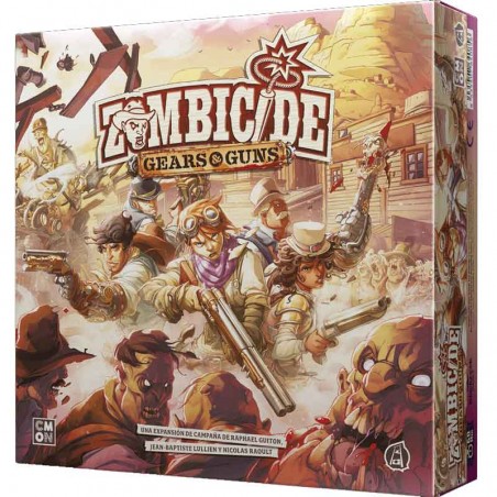 PREVENTA Zombicide Undead or Alive GEARS & GUNS