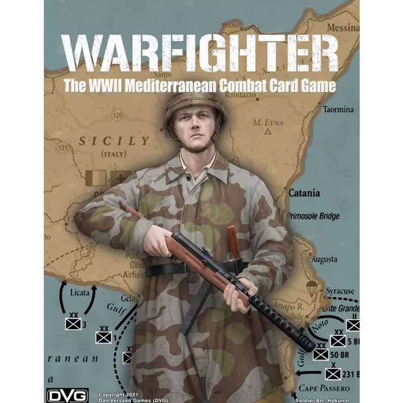 Warfighter: The WWII Mediterranean Combat Card Game DVG