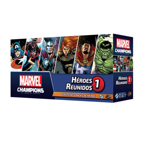 Héroes Reunidos 1 Marvel Champions el Juego de Cartas