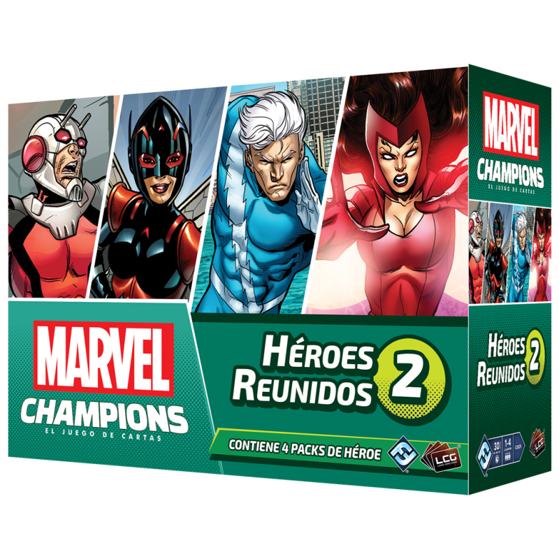 Héroes Reunidos 2 Marvel Champions el Juego de Cartas