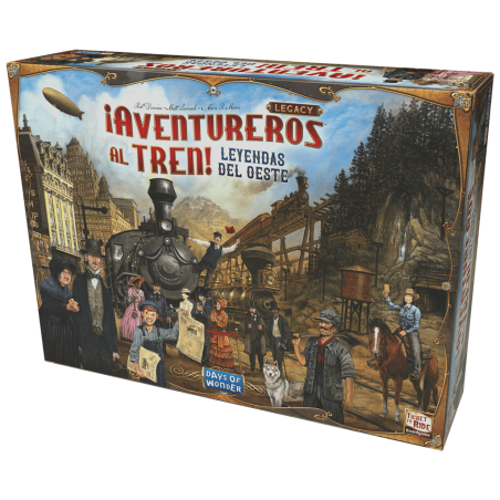PREVENTA ¡Aventureros al Tren! Legacy Leyendas del Oeste