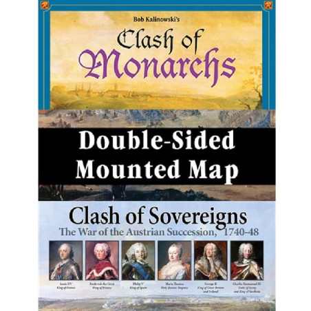 PREORDER Clash of Sovereigns/Clash of Monarchs Mounted Map