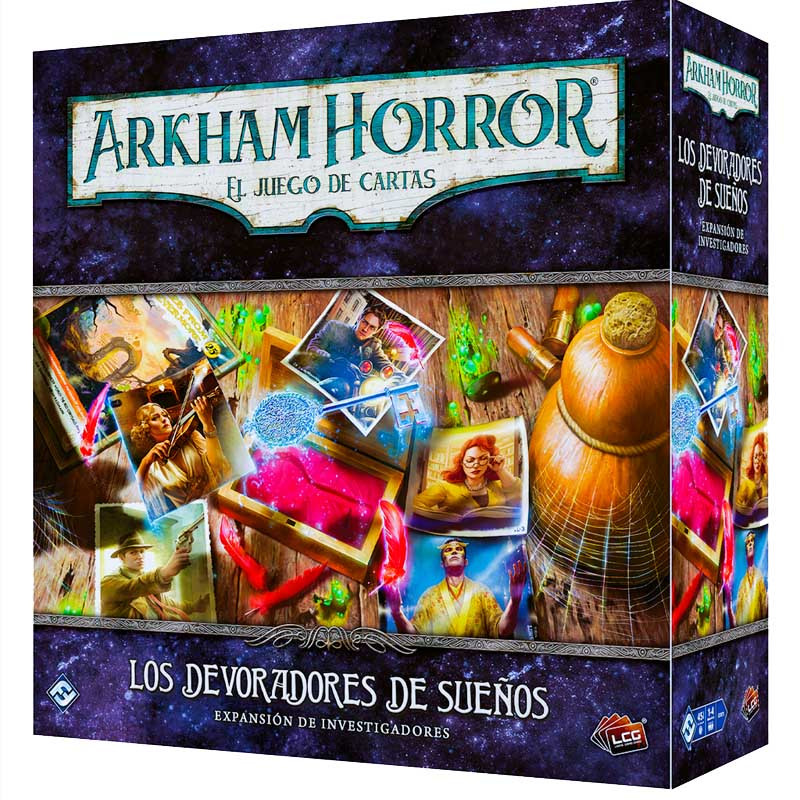 LOS DEVORADORES DE SUEÑOS expansión de investigadores Arkham Horror LCG LOS DEVORADORES DE SUEÑOS expansión de investigadores Arkham Horror LCG