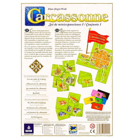 Carcassonne EXPANSIONES REUNIDAS