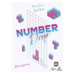 Number Drop, un juego de mesa en el que tiras los dados