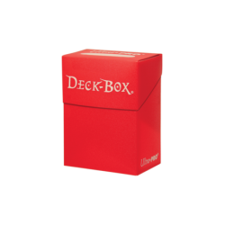 Solid Deck Box Red
