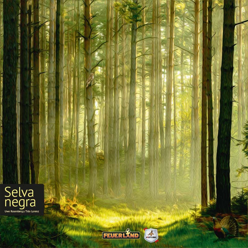 Selva negra el juego de mesa de Maldito Games Selva negra el juego de mesa de Maldito Games