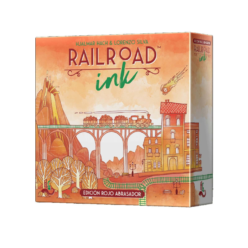 Railroad Ink Challenge Edición Rojo Abrasador Railroad Ink Challenge Edición Rojo Abrasador