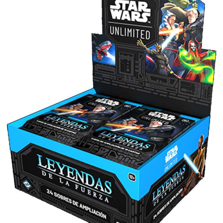 PREVENTA Star Wars Unlimited Leyendas de la Fuerza Sobre (Caja completa)
