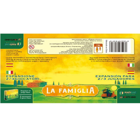La Famiglia Expansión para 2/3 Jugadores