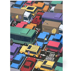 Overparked un juego de mesa de MALDITO GAMES