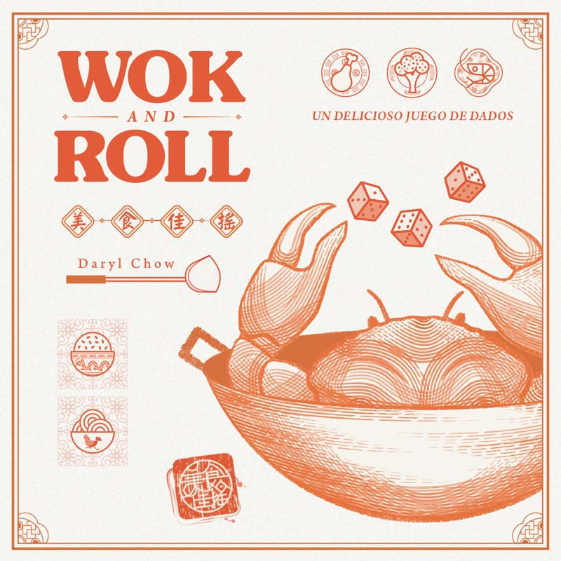 Wok and Roll the boardgame Wok and Roll the boardgame