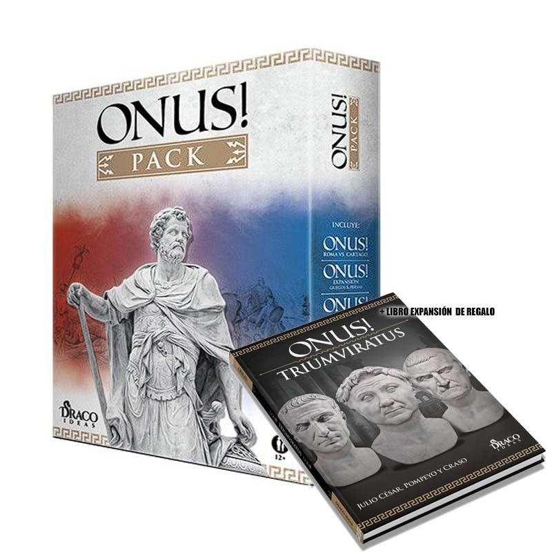 Onus Pack + ONUS! Triumviratus (libro con escenarios) Onus Pack + ONUS! Triumviratus (libro con escenarios)