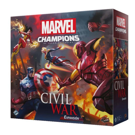 PREVENTA Civil War Marvel Champions el Juego de Cartas