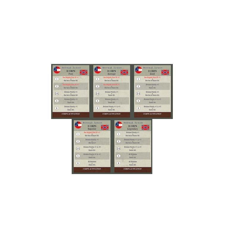 Stonewall's Lives! Cards for A Most Fearful Sacrifice